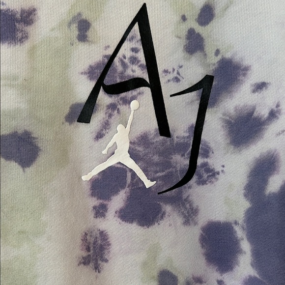 Tie-Dye Air Jordan Hoodie -Size Large - Picture 5 of 10